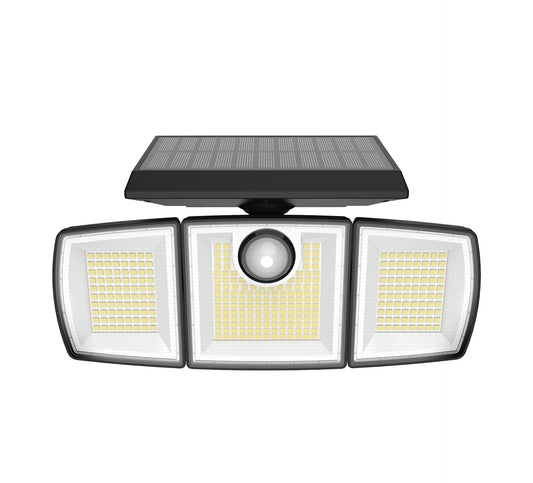 New Adjustable 306 LED Solar Motion Sensor Security Light – Bright, Energy-Efficient Outdoor Security Lighting JY2110