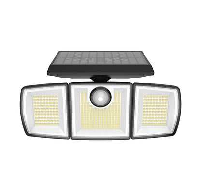New Adjustable 306 LED Solar Motion Sensor Security Light – Bright, Energy-Efficient Outdoor Security Lighting JY2110